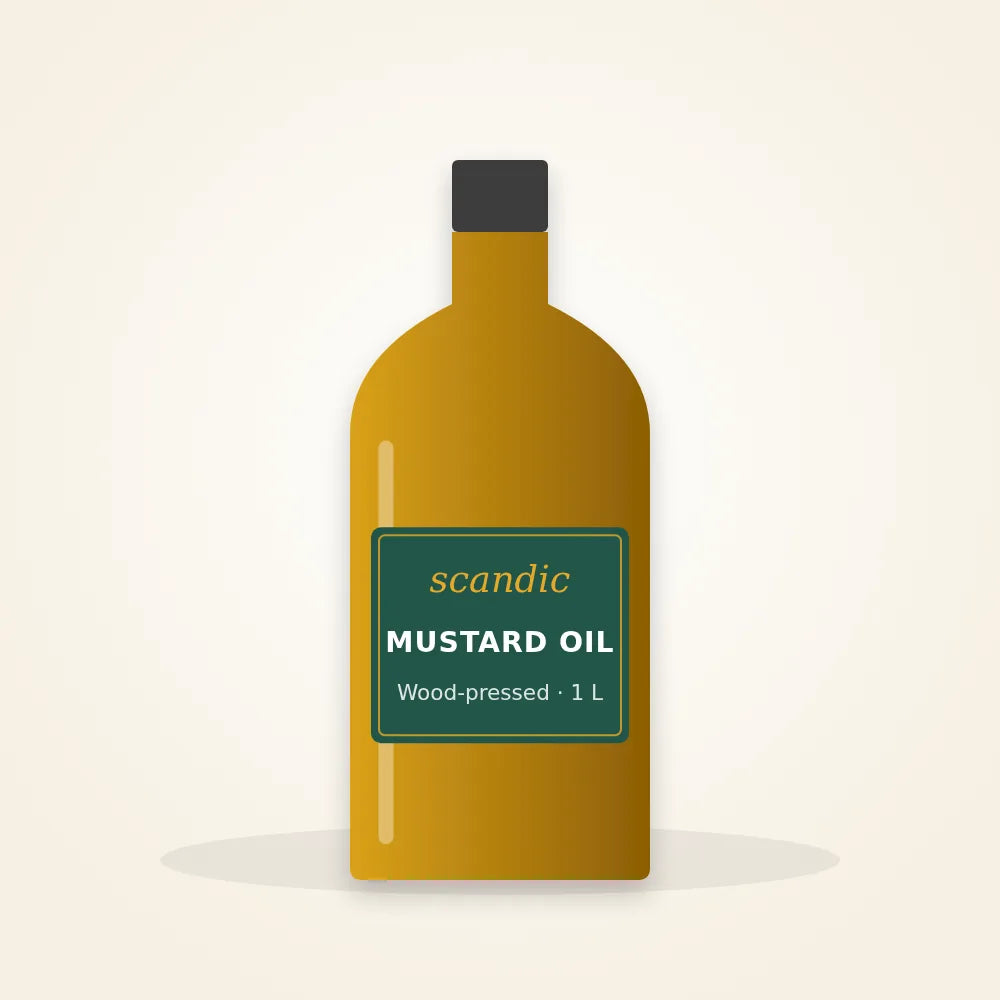 Mustard Cold Pressed Oil