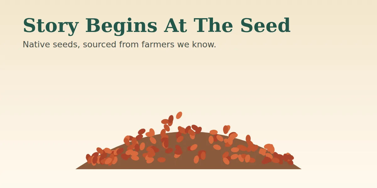 Story begins at the seed
